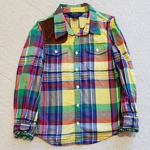 Polo by PL Size x Girl's Button Up